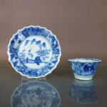 17th C. chinese Transitional Cup & Saucer