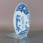 18th C. chinese Kangxi Saucer – Long Eliza & Boy