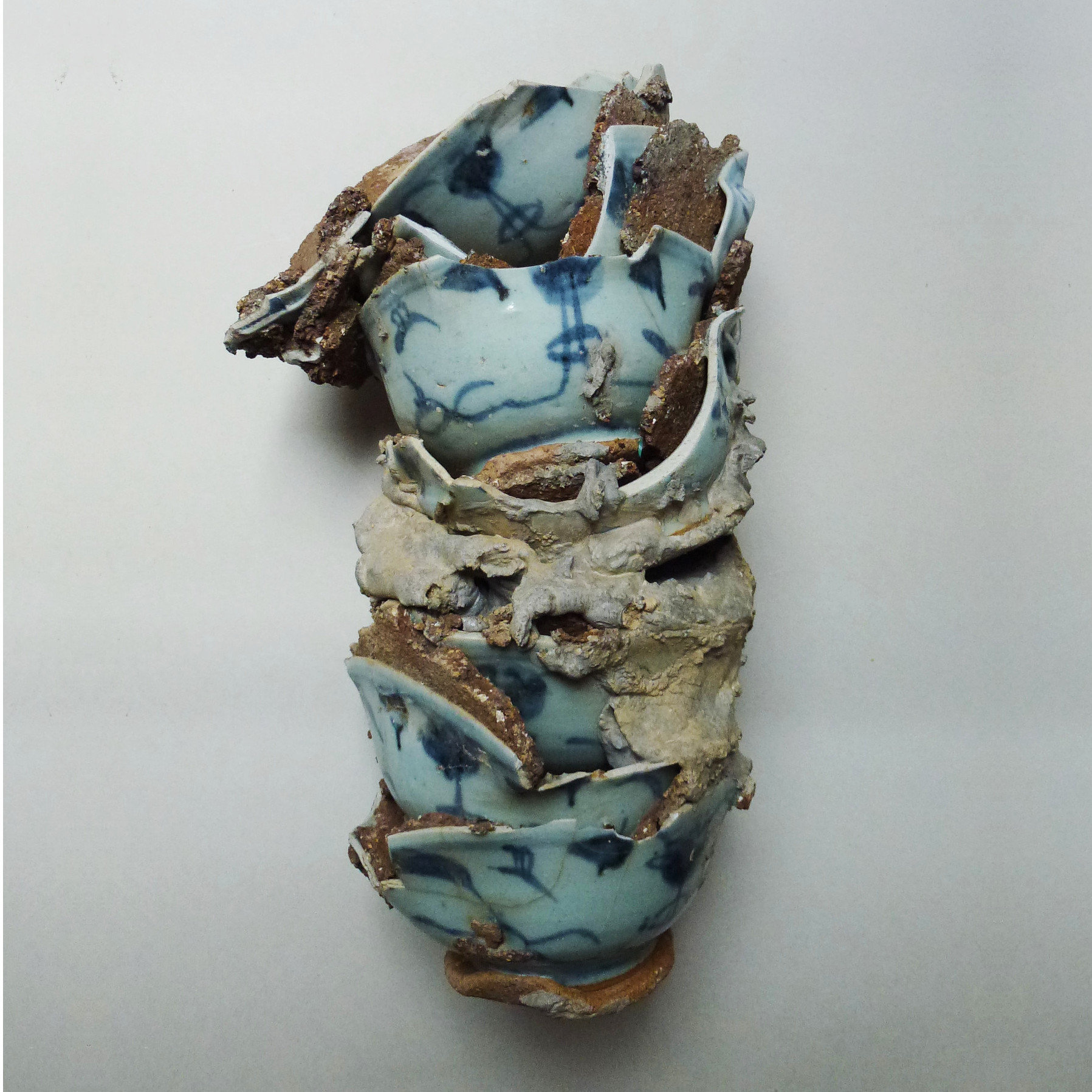 7 chinese 15th C. Ming Bowls – Kiln accident / Waster
