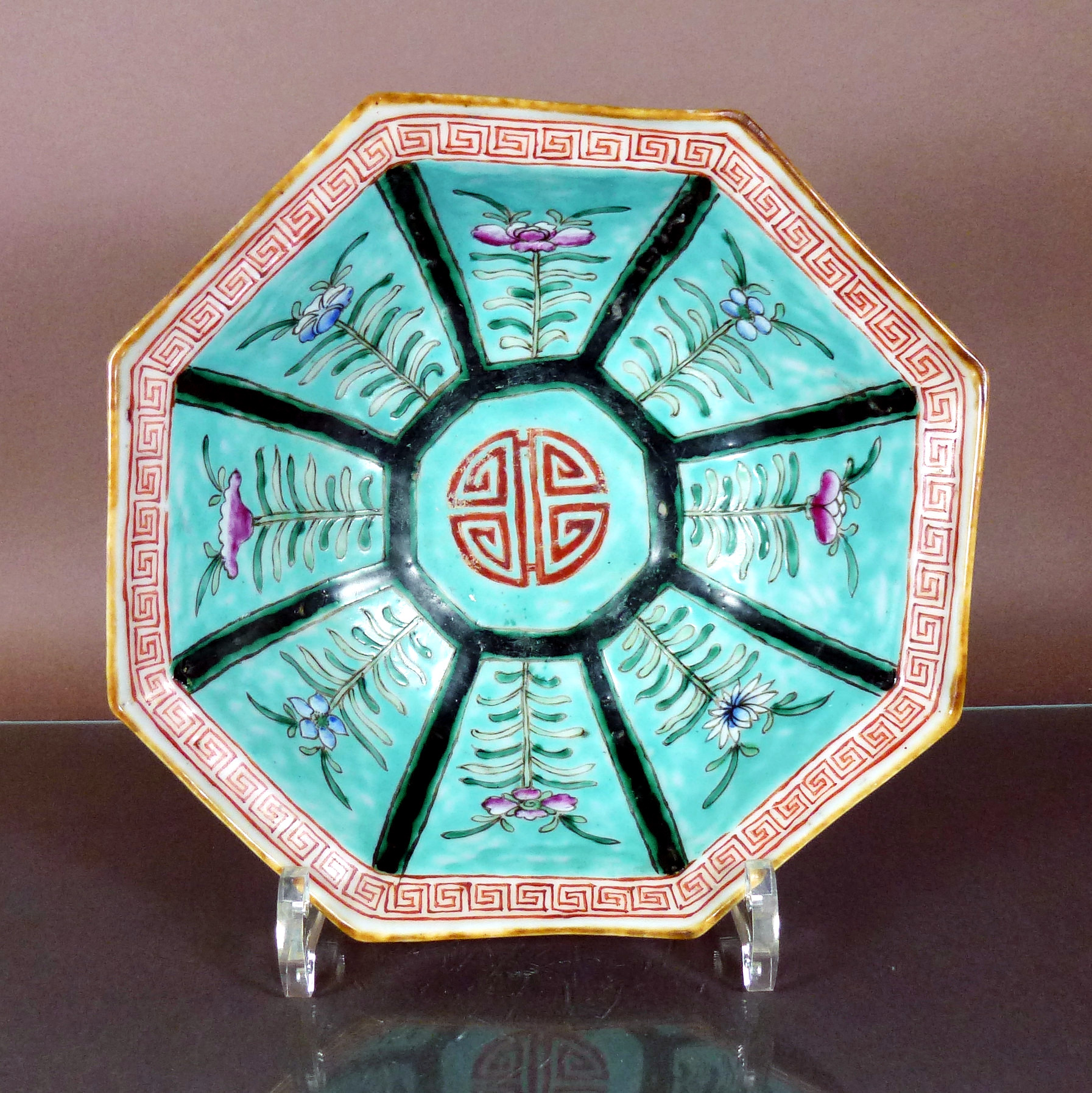 19th C. chinese Octagonal Bowl – Chenghua Mark