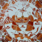 Chinese 18th C. Kangxi Plate – milk & blood