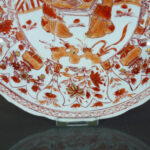 Chinese 18th C. Kangxi Plate – milk & blood