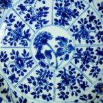 Chinese 18th C. Kangxi Plate – Flowers