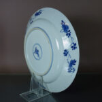 Chinese 18th C. Kangxi Plate – Flowers